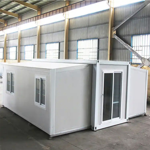 Casa contenedor expandible con estructura de acero lista para enviar al por mayor 20 pies 2 dormitorios pequeñas casas expandibles modulares móviles - Product Image 2