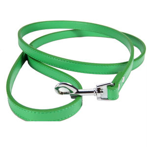 Durable Fashion Dog <b>Leash</b> with Ribbons Sport Style Solid Colorful PU Leather Slip Convenient <b>Pet</b> <b>Leash</b> - Product Image 4