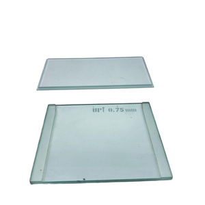 Yüksek kalite özel kristal safir cam malzeme izle hareketi için uygun üç delik kesme ile boş arama - Product Image 4