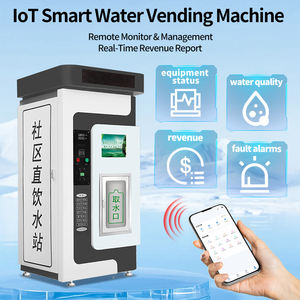 Best Selling Outdoor Mineralizado Hidrogênio Alcalino Purificado Água Vending Machine para Parque Comunidade Coin Payment System SDK - Product Image 3