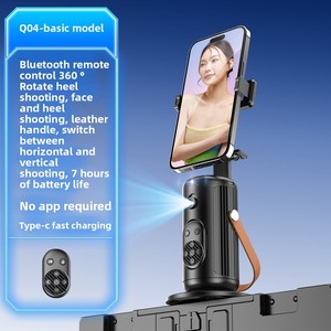 2025 New Arrival Q04 Hợp Kim Nhôm Tripod Monopod 360 Xoay Theo Dõi Thông Minh PTZ Khung Không Dây Di Động Ảnh Tự Sướng Thanh Sống - Product Image 5