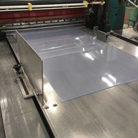 Feuille rigide en PVC transparent sur mesure d'usine, épaisseur 0,30-0,50 mm, 2 mm, pour emballage alimentaire sous blister, découpe, moulage, qualité alimentaire, anti-UV
