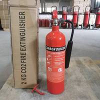 Extincteur à gaz CO2 de 10 lb (5 kg) certifié CE ISO, système d'extinction d'incendie au CO2