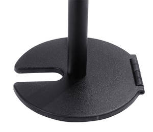 Kalabalık kontrol halat bariyer beton taban payanda tabanı - Product Image 5