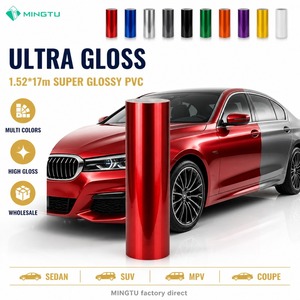 Película de Vinilo para Automóviles MingtuFILM Serie Ultra <span class=keywords><strong>Gloss</strong></span> de 1.52*17m, Superbrillante, Multicolor, PVC, Cambia de Color, Antiarañazos, Protección UV - Product Image 2