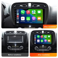 MEKEDE MS Android 12 8core 8 + 128G IPS DSP autoradio stéréo pour Mitsubishi Mirage Attrage 2012-2018 lecteur dvd GPS car-play