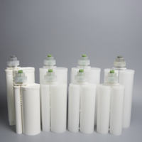 PP PBT 1500ml 1:1 blanc 2 parties cartouche de colle époxy double cartouche adhésive tube de mélange côte à côte 750ml + 750ml bouteille de seringue