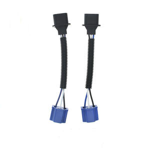 ผู้ผลิตชุดสายไฟรถยนต์แบบกำหนดเอง ชุดสายไฟหน้ารถยนต์เซรามิก H4 ถึง H13 สายอะแดปเตอร์สำหรับรถจักรยานยนต์ โรงงานผลิตสายเคเบิล - Product Image 3