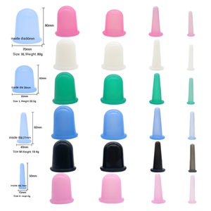 Kit de <span class=keywords><strong>massage</strong></span> par ventouses pour le visage et les yeux 4 pièces pour les ensembles de thérapie par ventouses en silicone pour les yeux, masseur de tasse anti-cellulite - Product Image 2