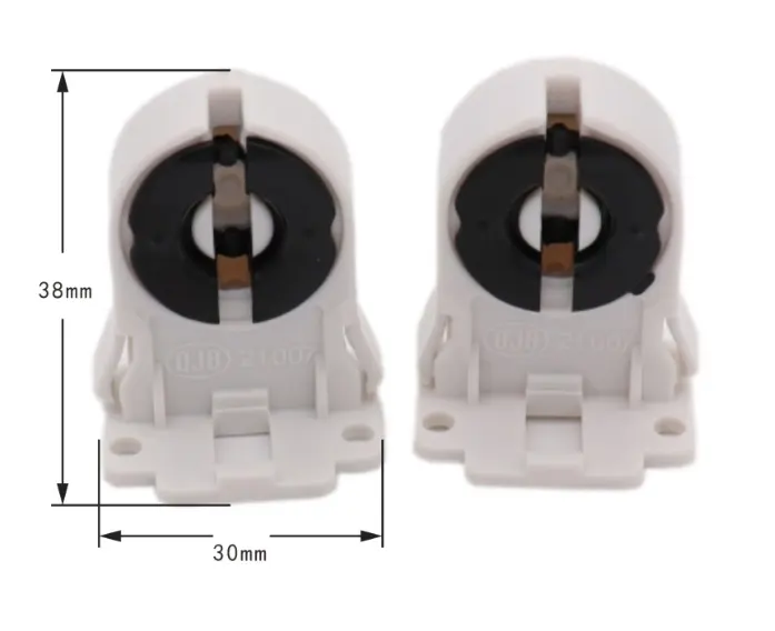 Adaptador de tomada lâmpada g5, t8 g13, fluorescente, base de soquete para lâmpada