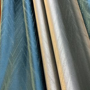Tenda geometrica di lusso pronta per il Blackout del Jacquard per la decorazione domestica., <span class=keywords><strong>Tende</strong></span> <span class=keywords><strong>e</strong></span> <span class=keywords><strong>tende</strong></span> per finestre in oro filato - Product Image 3