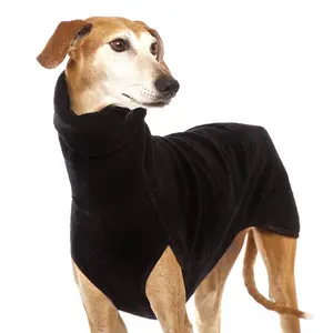 Pakaian Hewan Peliharaan Kerah Tinggi untuk Anjing Besar Sedang Musim Dingin Hangat Mantel Anjing Besar Firaun Hound Great Dane Pullover Perlengkapan Maskara