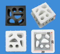 Moules de bloc de brise 3D Art plastique brise bloc moule béton clôture Ventilation moule préfabriqué mur fenêtre