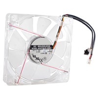 Ventilateur IPC ANCHAOPU ADN512UB-A90LD 135mm 135x135x25mm DC12V 0.44A 2 broches LED blanc Refroidissement à courant élevé Console de jeu M 750W Puissance