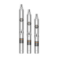Pompe à eau submersible haute performance 7,5 CV OEM pour puits profond, extracteur d'eau domestique 220V en acier inoxydable, triphasé 380V