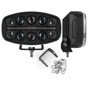 ไฟสปอร์ตไลท์ LED รูปวงรี 10 นิ้ว 60w กันน้ำ สำหรับรถออฟโรด ไฟ LED สำหรับอุปกรณ์ตกแต่งรถยนต์ ATV SUV รถบรรทุก - Product Image 3