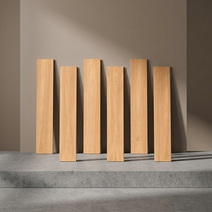 Baldosas de porcelana con aspecto de madera de palisandro de Londres, 20x120 cm, acabado mate tipo madera para interiores contemporáneos - Product Image 3