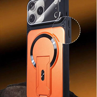 Étui de charge magnétique sans fil Heybingo pour écrans de 17/16/15/14/13 pouces, matériaux TPU+PC, anti-chute, durable, protection de l'appareil photo