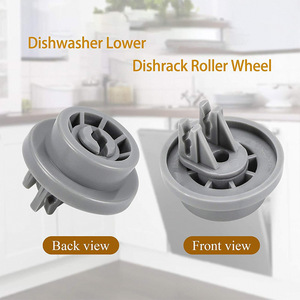 Dishwasher Lower Dishrack Roller <b>Wheel</b> Plastic <b>Replacement</b> Part DD66-00023A Home Use - Product Image 1