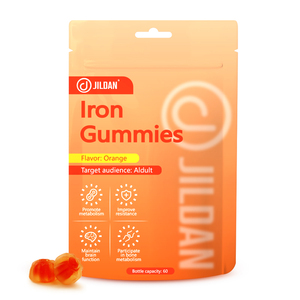Gomitas de Hierro Veganas al por Mayor, Suplemento para Mujeres y Hombres, Deliciosas Gomitas de Hierro con Vitaminas - Product Image 2
