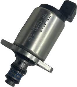 Vanne solénoïde HongWang 376-8317 3768317 OEM 24VDC/PVC25 Jaune pour excavatrice sur chenilles Vanne hydraulique Parker - Product Image 1