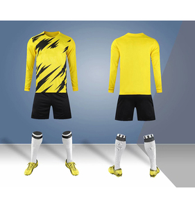 Los <span class=keywords><strong>niños</strong></span> adultos corriendo fútbol trajes de deporte de Club de fútbol Jersey uniformes - Product Image 4