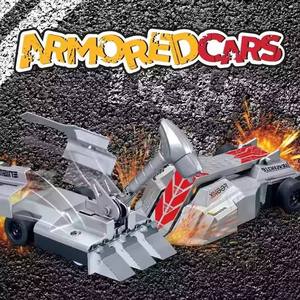 DWI 2 Joueurs Fighting <span class=keywords><strong>Robot</strong></span> Car Blinded Remote Control Car Toy Parent-Child Battle Iron Armor Drift Chariot Collision for Kids - Product Image 3
