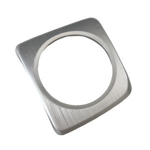 Panneau de console centrale en aluminium Honda Civic 77296-SNA-D31ZA, garniture de levier de vitesses argentée pour transmission automatique - Product Image 1