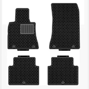 Waterproof All Weather Car Floor Mats Use For HYUNDAI GENESIS G80 2017 2018 2019 2020