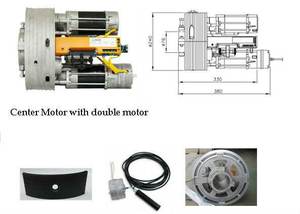 Porte à volets roulants Moteur central unique - Product Image 5