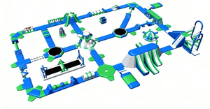 Fabricant de jeux aquatiques amusants pour parcs aquatiques, parcours d'obstacles aquatiques gonflables pour lacs, <span class=keywords><strong>wake</strong></span> park et parc aquatique marin - Product Image 6