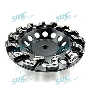 SANG Disque à tronçonner diamanté 7 pouces (180 mm) à formule spéciale, segment S, vente chaude, support OEM, pour le polissage du béton et des pierres - Product Image 2