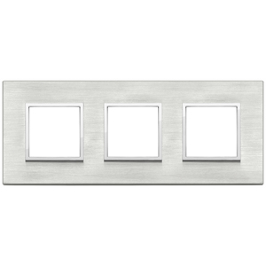 Next 6M (2+2+2) <b>Plate</b> Int71 Grey Wall <b>Switch</b> 24mm Length 9.7mm Width 1.7mm Height - Product Image 1