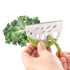 Stainless Steel Herb Cutter 7 Hole Manual Food Grade Multi Functional Vegetable Cutter For Kitchen Use - Product Image 2