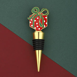 Regalo de Navidad lindo cachorro de dibujos animados perezoso sombrero diseño reutilizable tapa de vino conservador botella sellador tapón de vino - Product Image 6