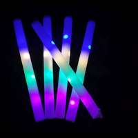 Bâtons lumineux LED personnalisés pour concerts, fournitures de fête, bâtons lumineux néon, articles de fête lumineux, bâtons lumineux en mousse LED