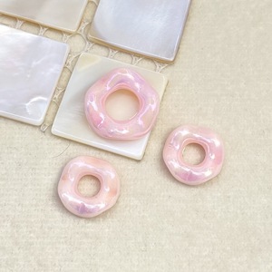 Perles en acrylique AB colorées en forme de vague, empilables, pour la création de chaînes de téléphone DIY, pendentifs et accessoires de bijoux - Product Image 5