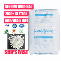 Granulés vierges LDPE 2427H LyondellBasell, anti-blocage, haute clarté, résine de qualité film, film rétractable pour sacs alimentaires, film coulé, naturel
