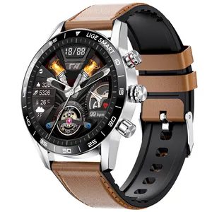 High cost-effectiveness Big Screen smart watch hombre BT Call Sport Heart Rate Monitor Smartwatch support Customize Wallpaper