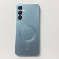 Coque de téléphone souple en TPU avec peinture magnétique métallique pour Huawei P80 Pura 70 P60 P50 P40 MATE80 MATE 80 70 60 avec protection d'objectif