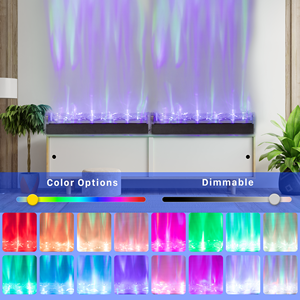 RGBW năng động đại dương sóng đèn chảy nước Aurora hiệu ứng ánh sáng thị giác nền sàn tường ánh sáng + ứng dụng điều khiển & đồng bộ hóa âm nhạc - Product Image 4