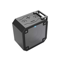 Cyboris 10W Haut-parleur de golf sans fil Blue Tooth Haut-parleur sans fil Tws Double couplage Haut-parleur avec micro Mini Boombox Bleu Noir Version