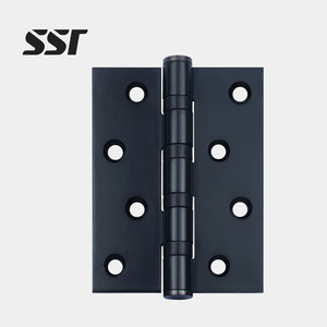 Bisagra de Puerta de Acero Inoxidable de Alta Calidad con Rodamiento de Bolas Plano de 4 Pulgadas, Estilo Moderno, Ángulo de Apertura Ajustable de 180 Grados, 1 Año de Garantía - Product Image 1