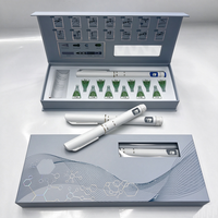 Kit de stylos injecteurs jetables OEM ODM avec accessoires, boîte d'emballage personnalisée imprimée, vente en gros