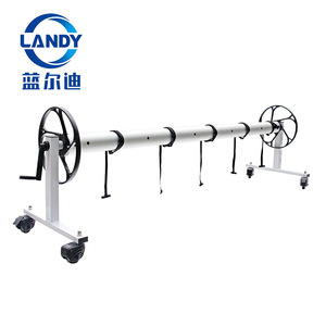 รอกคลุมสระว่ายน้ำ Landy Pool Cover Roller W40T อลูมิเนียมอัลลอยด์ ปรับความยาวได้ สะดวกสบาย - Product Image 5