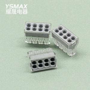 Bloque de Terminales Cmk 108 de 108 mm, Inserción Recta, ABS Ignífugo, para Conectores de Iluminación y Telecomunicaciones - Product Image 4