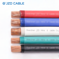 Cable de Alimentación JZD OEM/ODM UL83 4AWG 2AWG 1/0 2/0 3/0 4/0 AWG THHN/THWN-2 600V para Centro de Datos, Distribución Principal, UPS y Cableado de Generadores