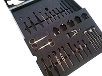 Insert en mousse EVA légère sur mesure, résistant aux chocs, plateau en EVA usiné CNC personnalisé pour l'emballage d'outils de sport de plein air