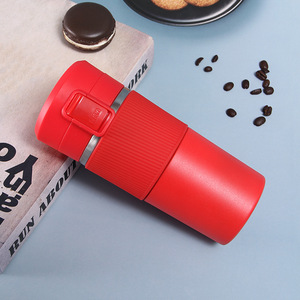 Vaso de Viaje de Acero Inoxidable de Doble Pared de 380 ml, Nuevo Estilo, Accesorio para el Regreso a Clases, para Café para Llevar - Product Image 6