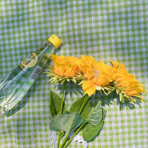 Bouquet de tournesols artificiels Gossip Girl, 40 cm de haut, décorations pour pique-nique, accessoires photo, voyage - Product Image 3